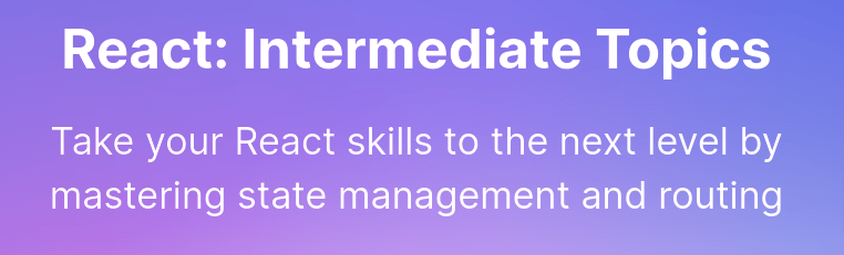 Pictures · Code With Mosh — React: Intermediate Topics 2023-5