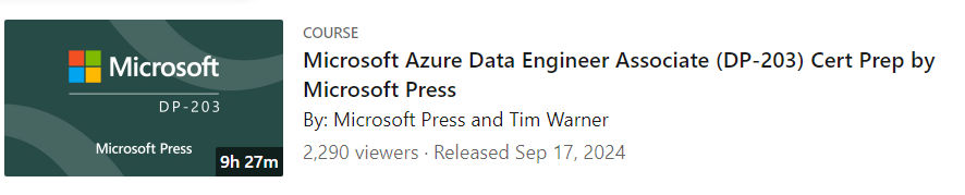 Pictures · Microsoft Azure Data Engineer Associate (DP-203) Cert Prep by Microsoft Press 2024-9