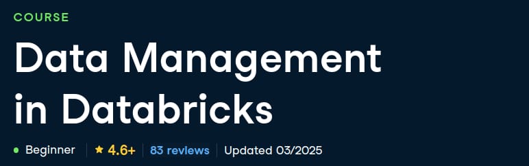 Pictures · Datacamp — Data Management in Databricks 2025-3