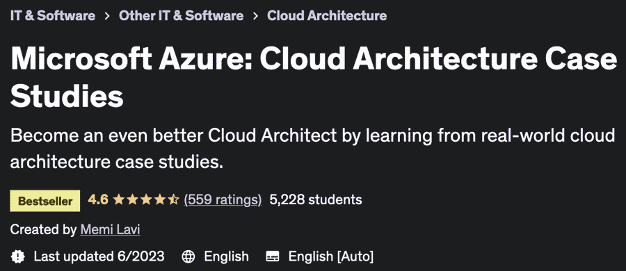 Pictures · Microsoft Azure: Cloud Architecture Case Studies 2021-10