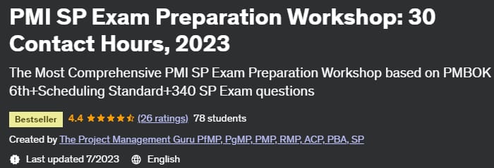 Pictures · Udemy — PMI SP Exam Preparation Workshop: 30 Contact Hours, 2023 2023-03