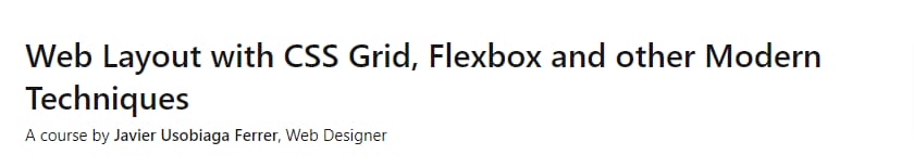 Pictures · Web Layout with CSS Grid, Flexbox and other Modern Techniques 2022-4