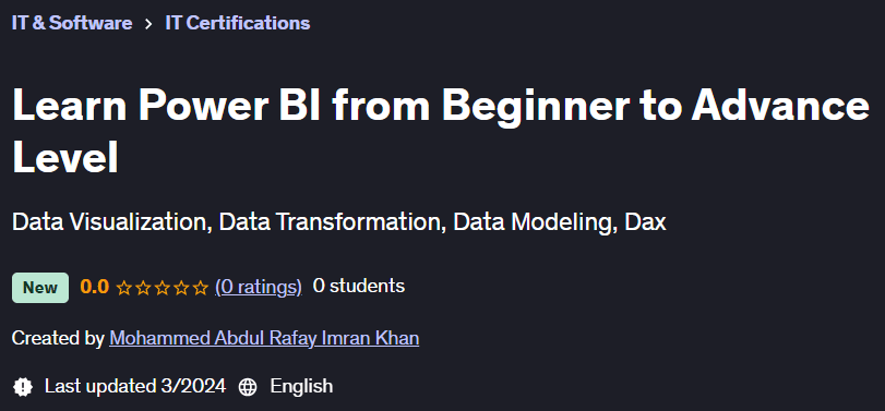 Pictures · Learn Power BI from Beginner to Advance Level 2024-1