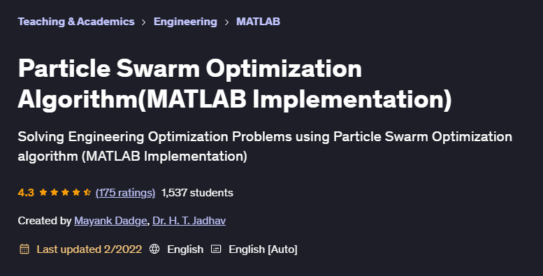 Pictures · Particle Swarm Optimization Algorithm(MATLAB Implementation) 2022-2