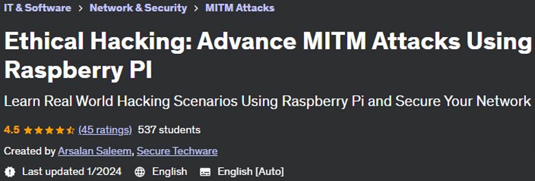 Pictures · Ethical Hacking: Advance MITM Attacks Using Raspberry PI 2021-12