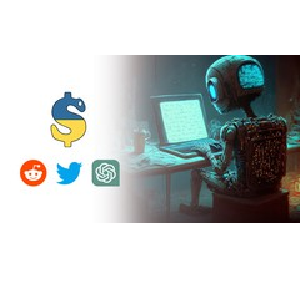 Udemy — Trending Stocks with Python, Reddit, Twitter, and ChatGPT 2023-7