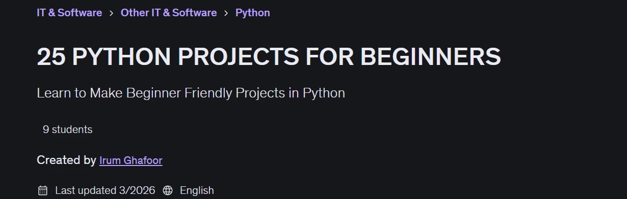 Images · 25 PYTHON Projets pour débutants 2026-4