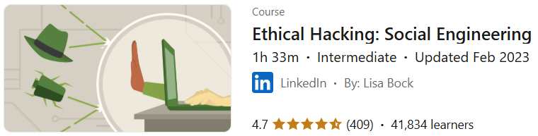 Pictures · LinkedIn — Ethical Hacking: Social Engineering 2023-2