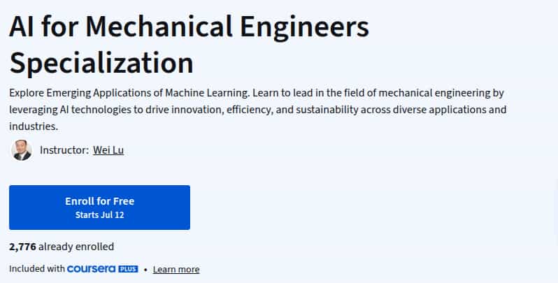 Pictures · Coursera — AI for Mechanical Engineers Specialization 2025-7