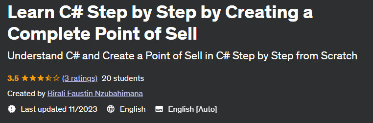 Pictures · Learn C# Step by Step by Creating a Complete Point of Sell 2023-2