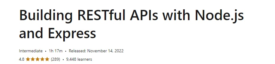 Pictures · LinkedIn — Building RESTful APIs with Node.js and Express 2022-11