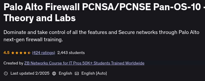 Pictures · Udemy — Palo Alto Firewall PCNSA/PCNSE Pan-OS-10 – Theory and Labs 2025-2