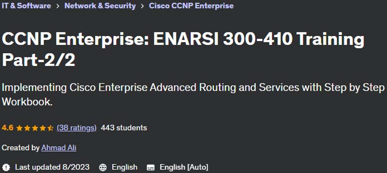 Pictures · CCNP Enterprise: ENARSI 300-410 Training Part-2/2 2022-6