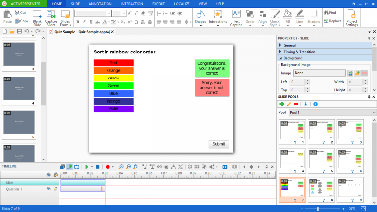 Imágenes · Edición Profesional ActivePresenter 10.5.1