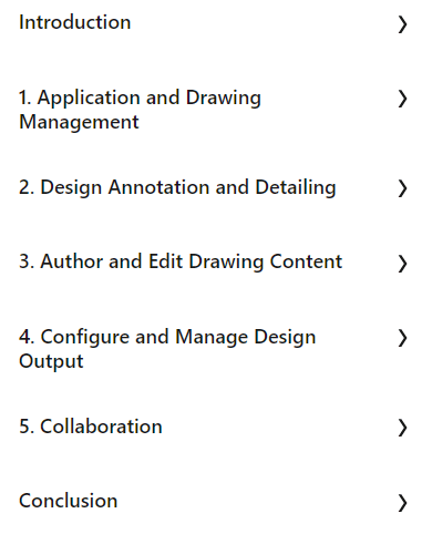 Course topics · Cert Prep: AutoCAD for Drafting and Design Professional 2023-9
