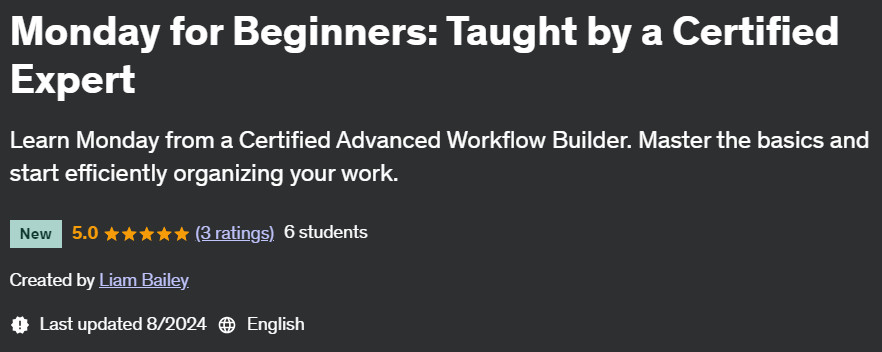 Pictures · Udemy — Monday for Beginners: Taught by a Certified Expert 2024-7