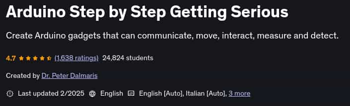 Pictures · Udemy — Arduino Step by Step Getting Serious 2025-2