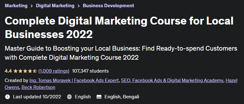 Pictures · Udemy — Complete Digital Marketing Course for Local Businesses 2021 2021-9