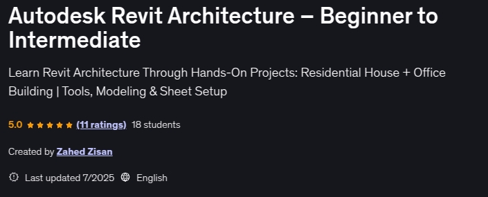 画像 · Autodesk Revit Architecture - 初心者 2025-7