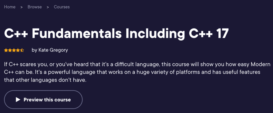 Pictures · C++ Fundamentals Including C++ 17 2018-3
