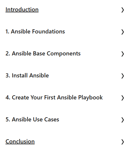 Course topics · LinkedIn — Learning Ansible 2024-10