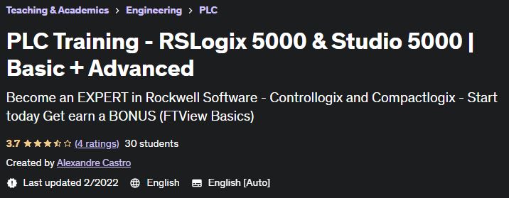 Pictures · Udemy — PLC Training – RSLogix 5000 & Studio 5000 | Basic + Advanced 2022-2