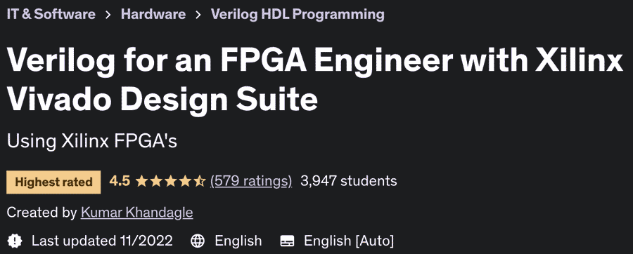 Pictures · Udemy — Verilog for an FPGA Engineer with Xilinx Vivado Design Suite 2022-11