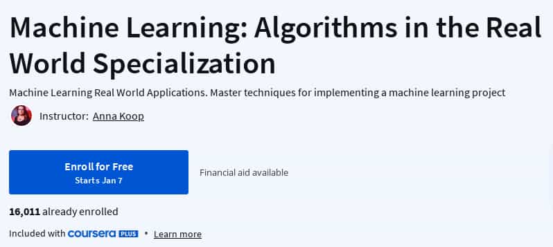 Pictures · Machine Learning: Algorithms in the Real World Specialization 2025-1