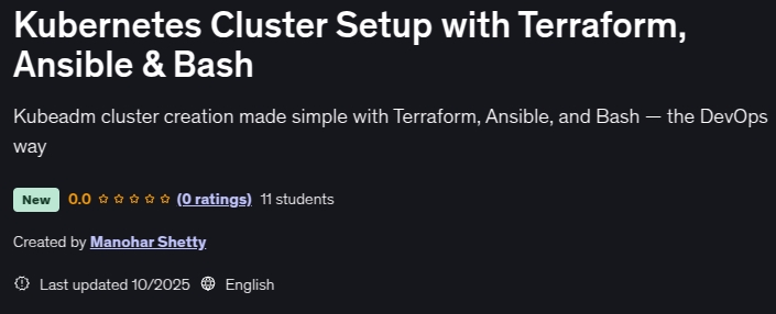 Pictures · Kubernetes Cluster Setup with Terraform, Ansible & Bash 2025-10
