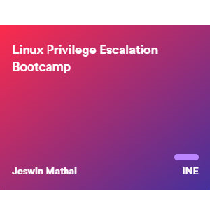 INE — Linux Privilege Escalation Bootcamp 2023-5
