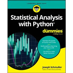 ↑ انگریزی ویکیپیڈیا۔ "Statistical Analysis with Python احمقوں کے لئے 2025