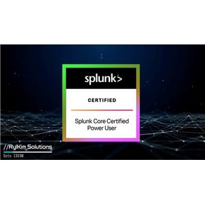 Udemy — The Complete Splunk Core Certified Power User Course 2024-9