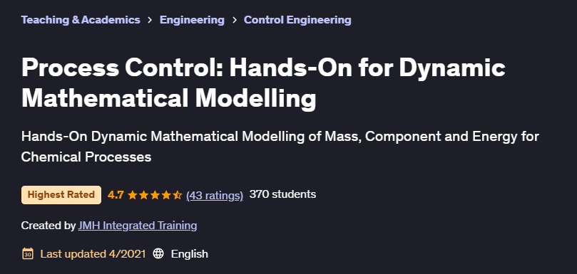 Pictures · Process Control: Hands-On for Dynamic Mathematical Modelling 2021-4