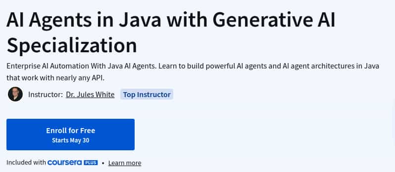 Pictures · Coursera — AI Agents in Java with Generative AI Specialization 2025-5