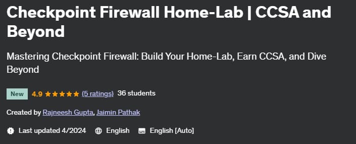 Pictures · Udemy — Checkpoint Firewall Home-Lab | CCSA and Beyond 2024-4