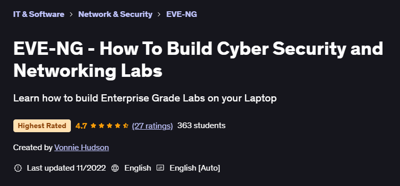 Pictures · Udemy — EVE-NG – How To Build Cyber Security and Networking Labs 2022-5