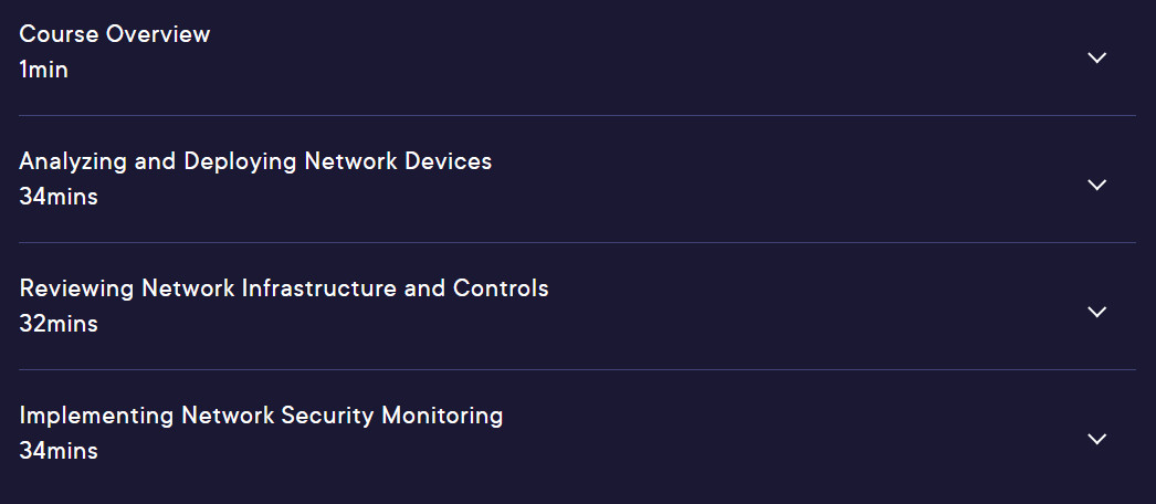 Course topics · Security Engineering: Secure Networks 2024-8