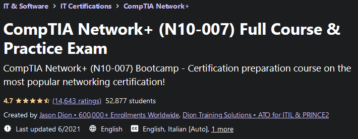Pictures · Udemy — CompTIA Network+ (N10-007) Full Course & Practice Exam 2019-11