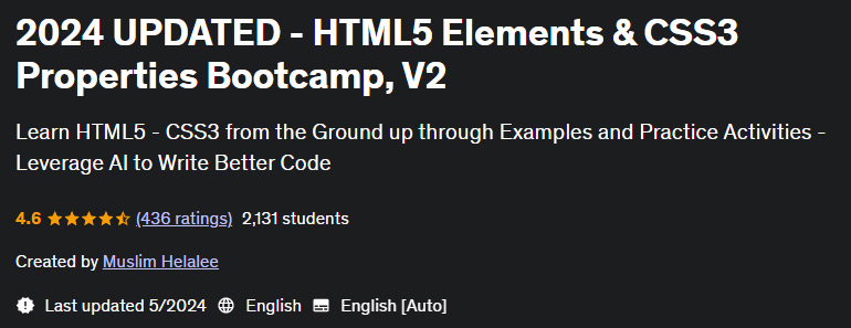 Pictures · Udemy — 2024 UPDATED – HTML5 Elements & CSS3 Properties Bootcamp, V2 2024-5