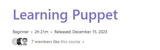 Pictures · Learning Puppet 2023-12