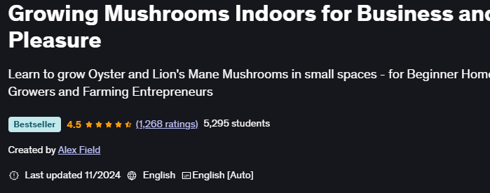 Pictures · Growing Mushrooms Indoors for Business and Pleasure 2024-11