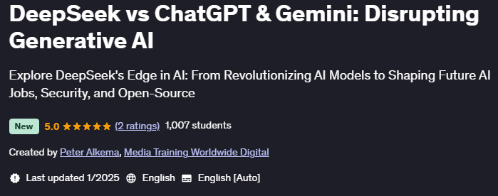 Pictures · Udemy — DeepSeek vs ChatGPT & Gemini: Disrupting Generative AI 2025-1