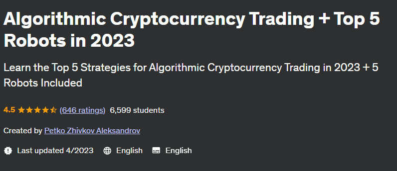Pictures · Algorithmic Cryptocurrency Trading + Top 5 Robots in 2023 2021-3
