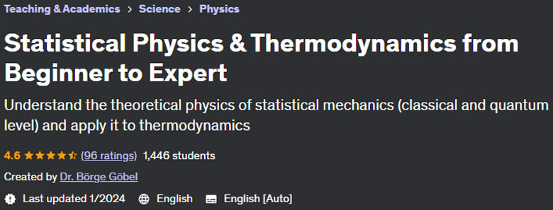 Pictures · Udemy — Statistical Physics & Thermodynamics from Beginner to Expert 2022-8