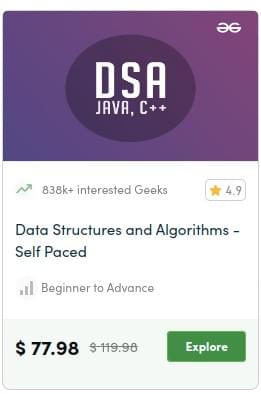 Pictures · Geeksforgeeks — Data Structures and Algorithms – Self Paced 2025-1