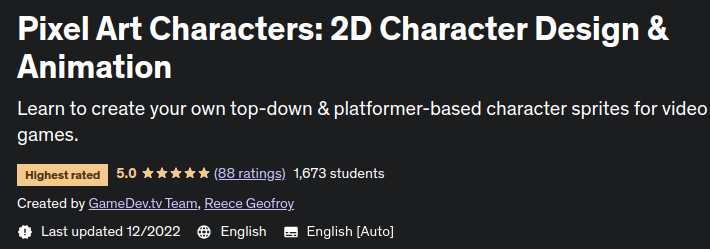 Pictures · Udemy — Pixel Art Characters: 2D Character Design & Animation 2022-10