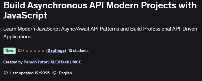 画像 · アシンクロン構築 API 現代のプロジェクト JavaScript 2025-12