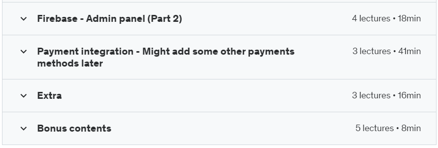 Pictures · Flutter+Firebase Build a Grocery App&WEB Admin Panel [2024] 2023-7