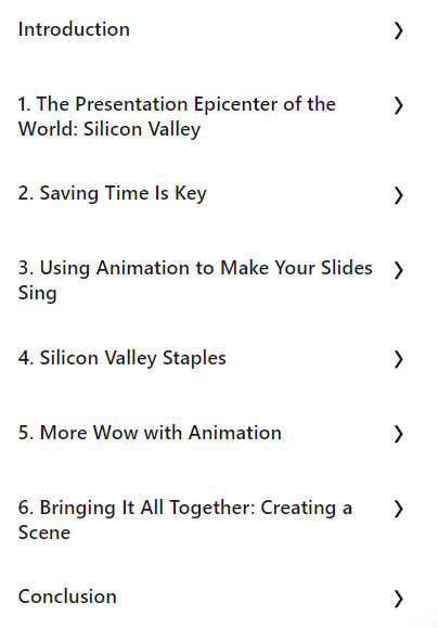 Course topics · LinkedIn — PowerPoint: Silicon Valley Presentation Secrets 2024-5