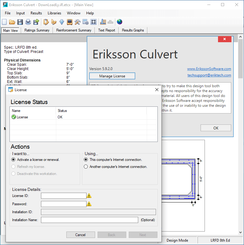 Pictures · Eriksson Culvert 5.9.2